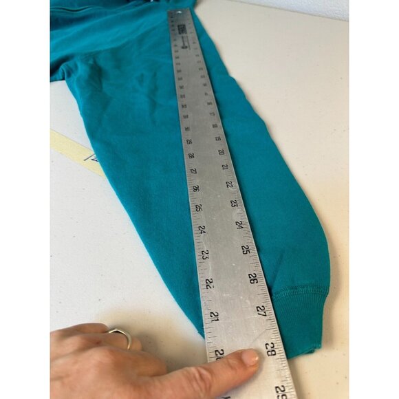 Hanna Andersson Women's Blue Hooded Zip Jacket Sweatshirt Size Small - Picture 12 of 14